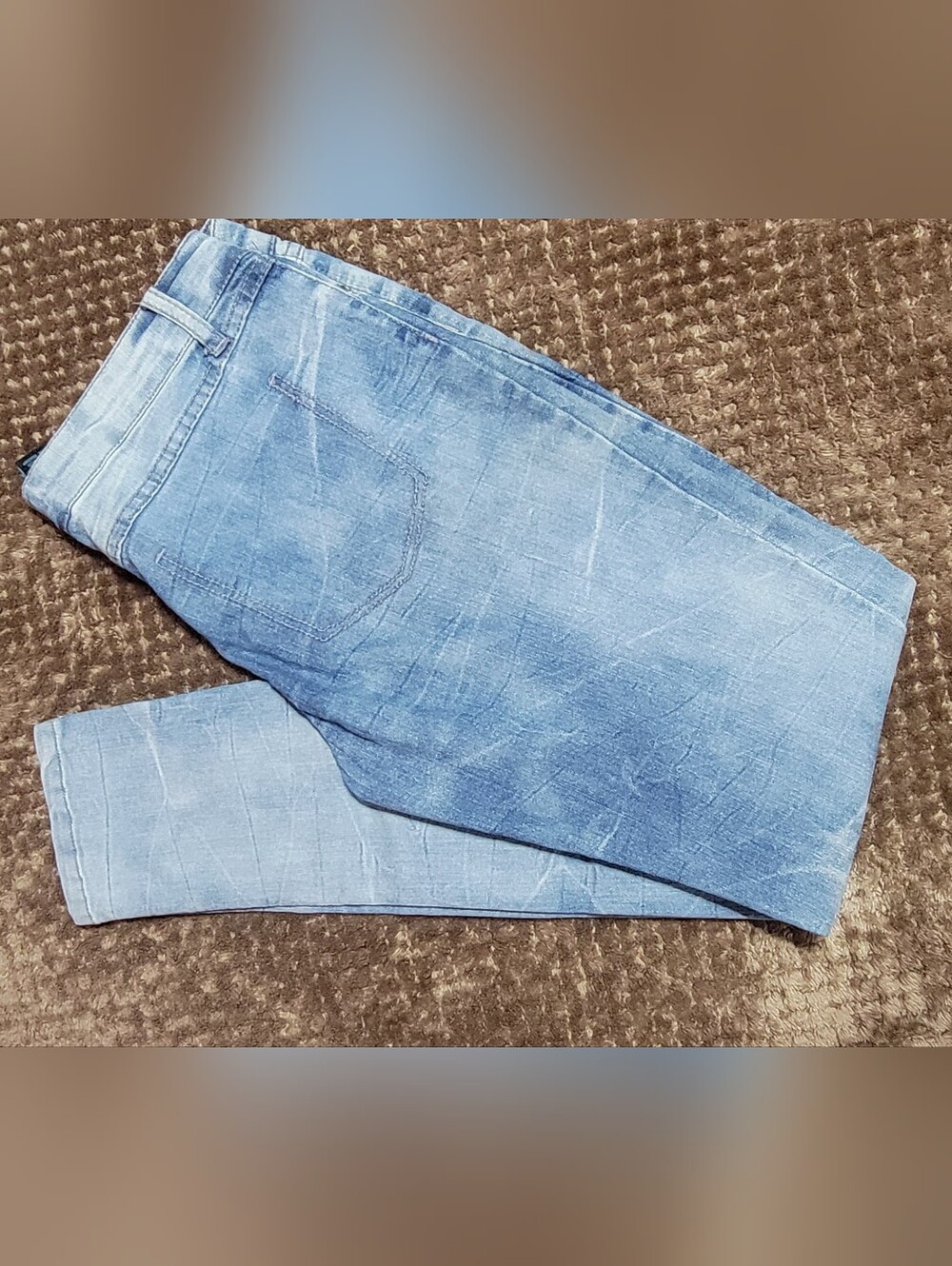 Blue Spice Light Wash High Rise Skinny Jeans Size Juniors 9